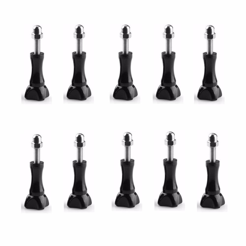 Длинный винт с накатанной головкой и колпачком Набор винтов с накатанной головкой из нержавеющей стали для замены монопода GoPro 12 11 10 9 8 7 6 5 Yi 4K Sj7 Sj8 pro DJI