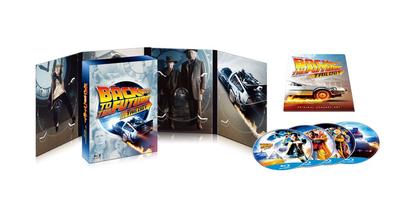 Назад в будущее Трилогия 30-летний юбилей Делюкс издание Blu-ray Бокс