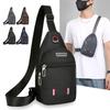 Fashion Chest Bag Practical Lightweight Men's Shoulder Bag Breathable Casual Korean Version of The Portable Messenger Bag.