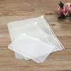 1/5PCS Organization Plastic Loose-leaf PVC Storage Pouch Bag Zip Lock Matte Clear