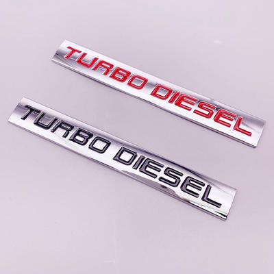 Автомобильная наклейка Turbo Diesel, эмблема, значок, наклейки, стиль задней передней части