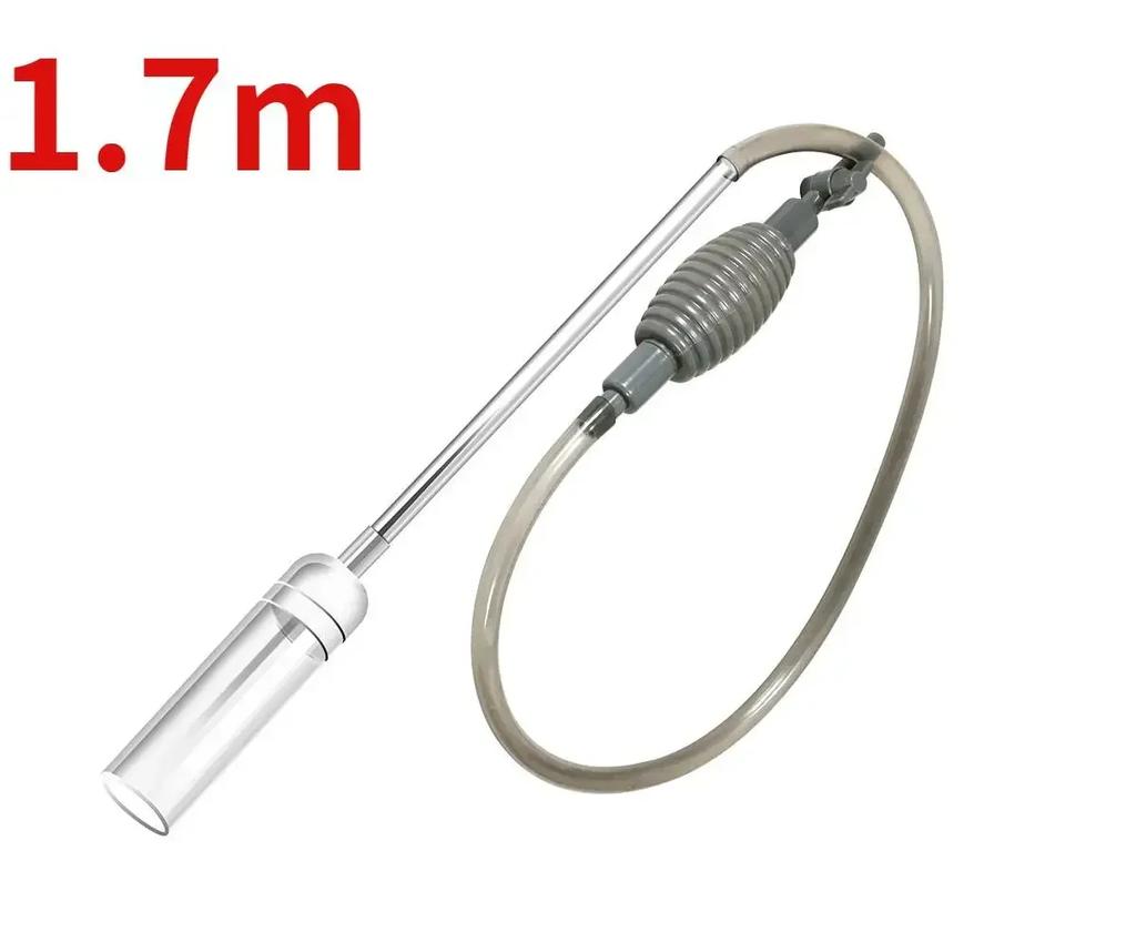 1 Pcs Fish Tank Water Exchanger Artifact Siphon Water Pipe Fish Tank Suction Pump Manual Cleaning Sand Suction Toilet
