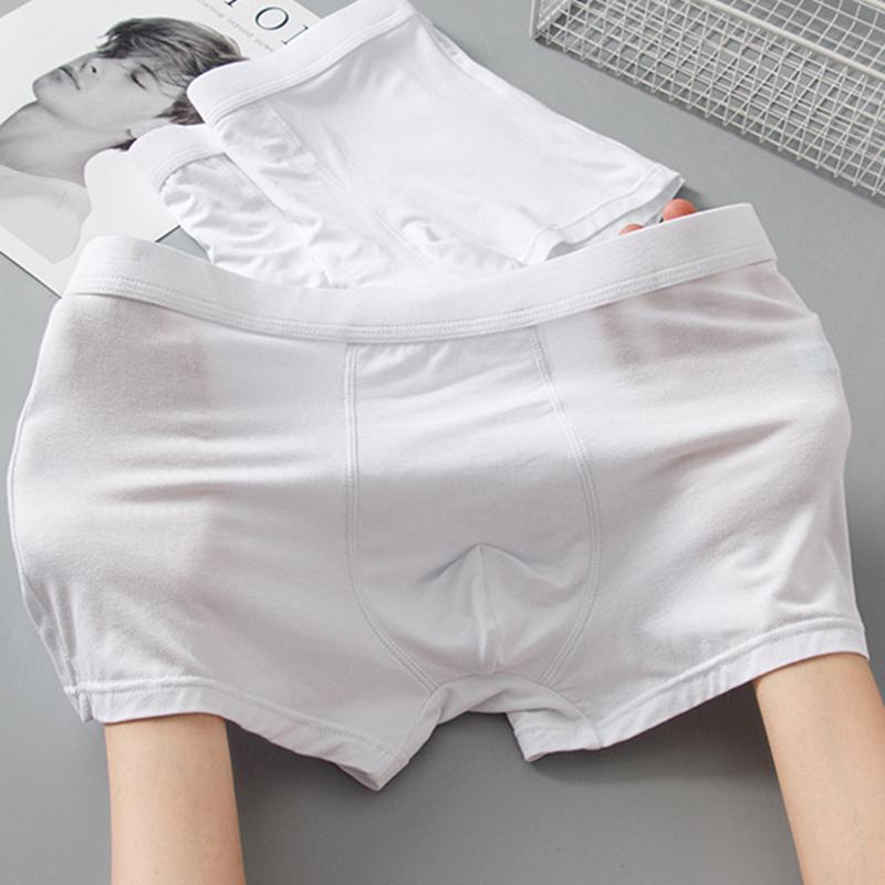3 шт. мужского нижнего белья большого размера, трусы-боксеры из бамбукового волокна, модальные трусы, нижнее белье для мальчиков, однотонные трусы L XL 2XL 3XL 4XL