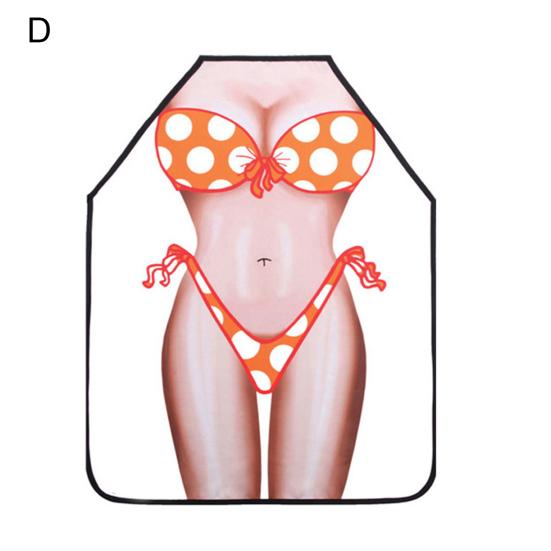 Забавный сексуальный фартук для кухни с цифровой печатью для приготовления барбекю, ужина, барбекю, униформы