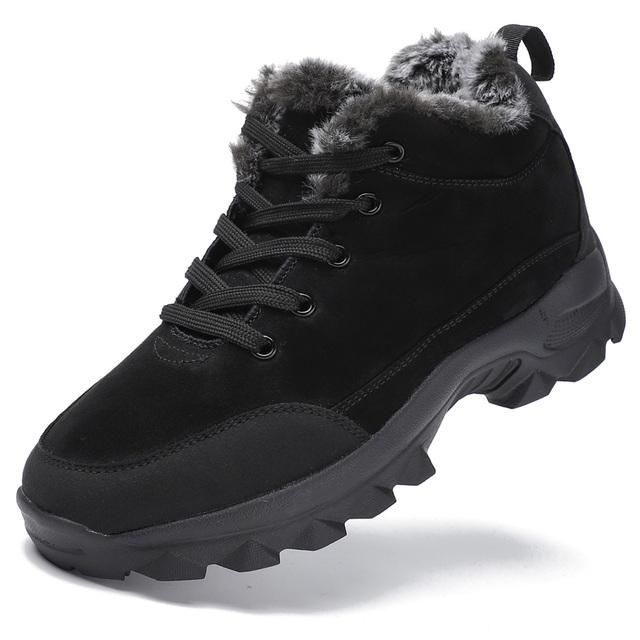 Men Snow Boots Winter Outdoor Walking Shoes Light Sneakers for Men Winter Shoes Mens Hiking Ankle Boots Footwear