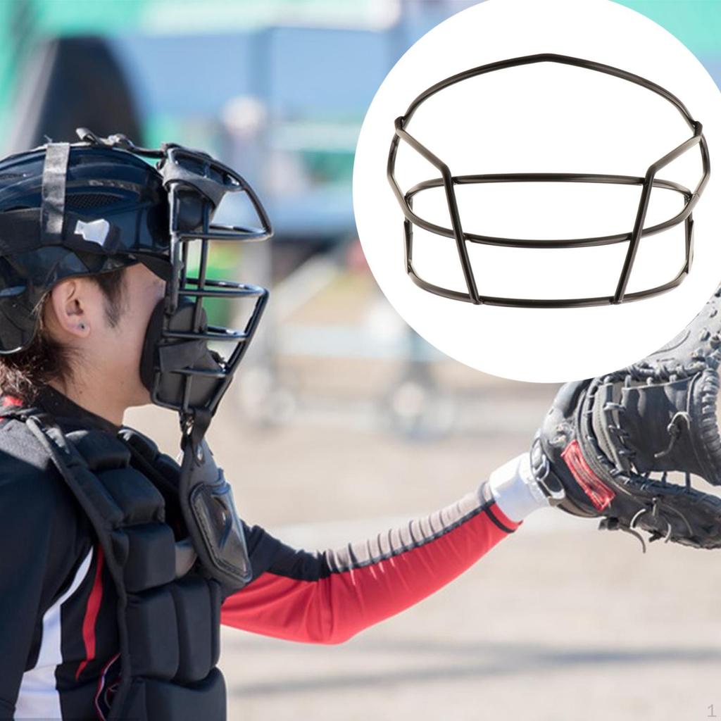 Baseball Face Guard Protector Universal Easy To Use Batting Cover Softball Headgear