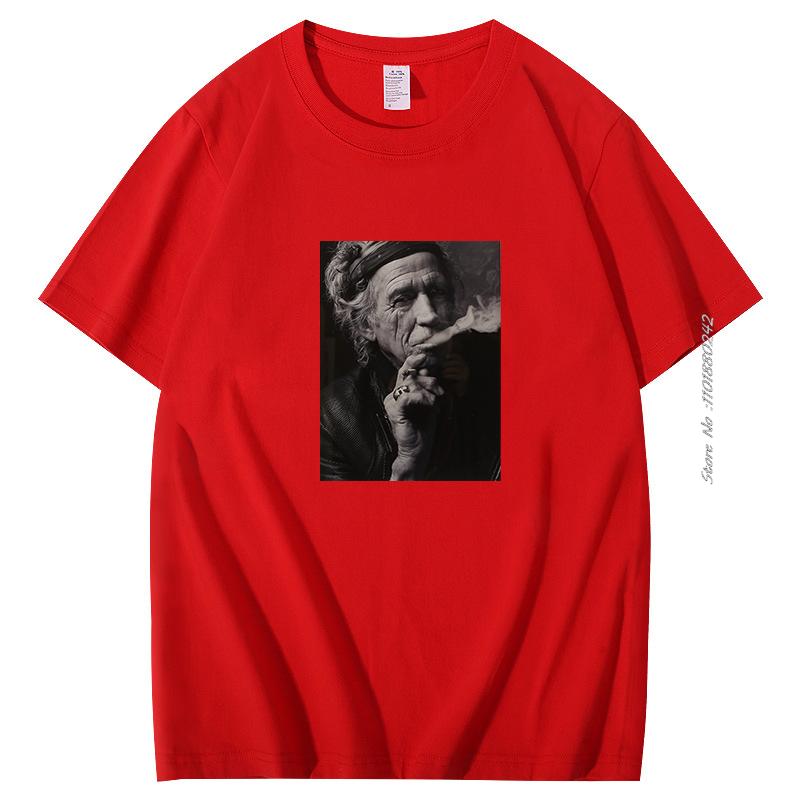 Keith Richards That Right It And Im Still Here Tshirt Men Fashion Trend Short Sleeve Tshirts Harajuku Retro Cotton Tshirt