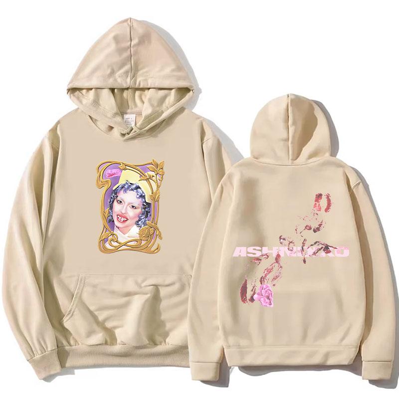 ХУДИ BUCKTOOTH SMOOCHIES С ГРАФИЧЕСКИМ ПРИНТОМ ASHNIKKO Модные толстовки с длинным рукавом и капюшоном Уличная одежда Женская одежда