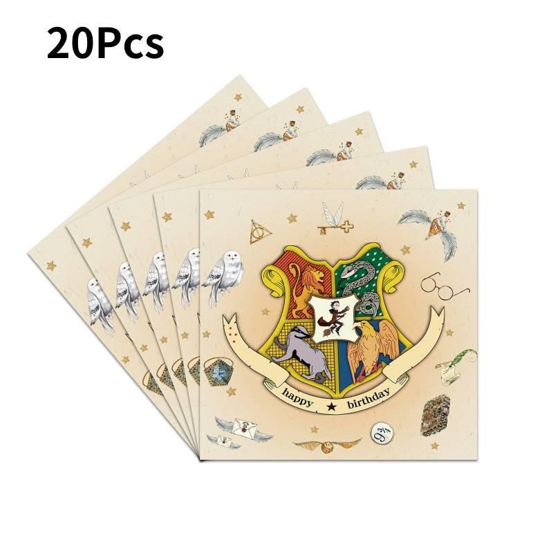 Whimsical Harry Potter Birthday Party Disposable Dinnerware Perfect For Magical Celebrations