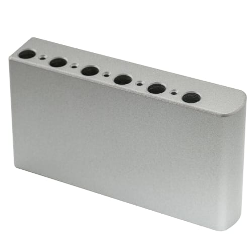 Musiclily Ultra Steel 40mm Tremolo Block with 10.5mm String Pitch, Two-Point Support, for Squier Standard Series Electric Guitar Bridges Made In China