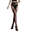 Сексуальные женские колготки с открытой промежностью, тонкие эластичные чулки в горошек, маслянистые блестящие колготки без промежности, прозрачные чулки