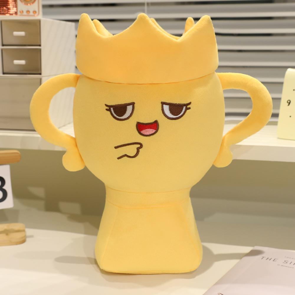 Victory Trophy Champion Trophy Plush Toys PP Cotton Victory Championship Plush Toys  Home Decor