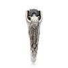 Кольцо Huitan Personality Feather Ring Black Eagle Animal Finger Accessories Hip Hop Cool Girls Rings Surprise Gift Jewelry Drop Ship