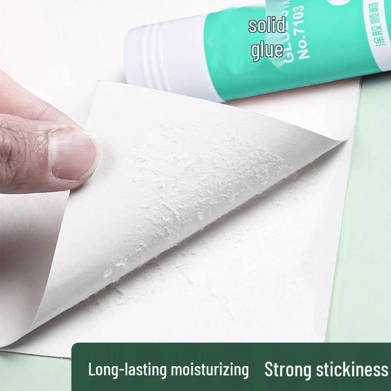 Твердый клей-карандаш высокой вязкости для студентов - Доступен в малом, среднем, большом размерах для детских поделок и к школе.