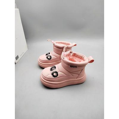 Новые детские зимние ботинки теплые короткие из хлопка