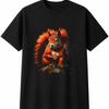 Red Squirrel Wildlife Mens Womens T-Shirt Unisex Novelty Gift Tee Funny Present