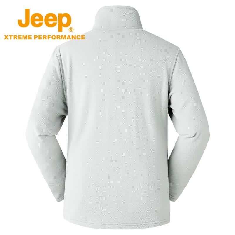 Jeep Мужской флисовый свитер для активного отдыха