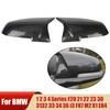 2 PCS Rearview Mirror Cover For Bmw  Series 1 2 3 4 X M 220i 328i 420i F20 F21 F22 F23 F30 F31 F32 F33  X1