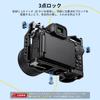 Клетка для камеры SmallRig из алюминиевого сплава для Nikon Z50 с двойным креплением «холодный башмак», винтом, НАТО, QD и быстросъемной пластиной II, крепления, отверстия 1/4"-20, направляющая, порт,