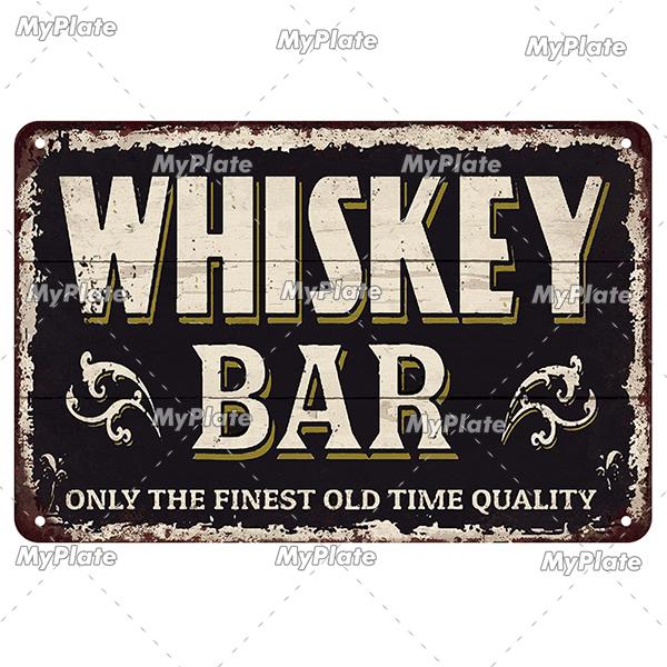 Плакат бренда Real Man Whiskey Bar, винтажная жестяная вывеска, пивная металлическая вывеска, табличка для паба, бара, украшение для стены клуба Man Cave