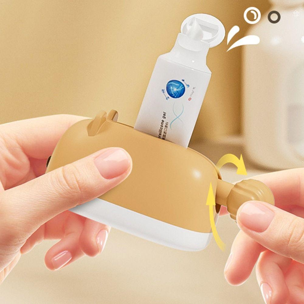 Выдавливатель зубной пасты Rolling Hamster Портативная стойка для хранения зубной пасты Диспенсер для зубной пасты