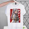 Мужская футболка Frieren Harajuku с принтом, унисекс, с коротким рукавом, повседневная футболка, мужская уличная одежда, топы
