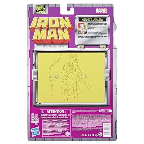 Hasbro Marvel Comics Кнут, Железный Человек Комиксы Коллекционная фигурка 6 дюймов (15см) Фигурка Действия, Ретро Дизайн, Упаковка Блистер F9030 Оригинальная