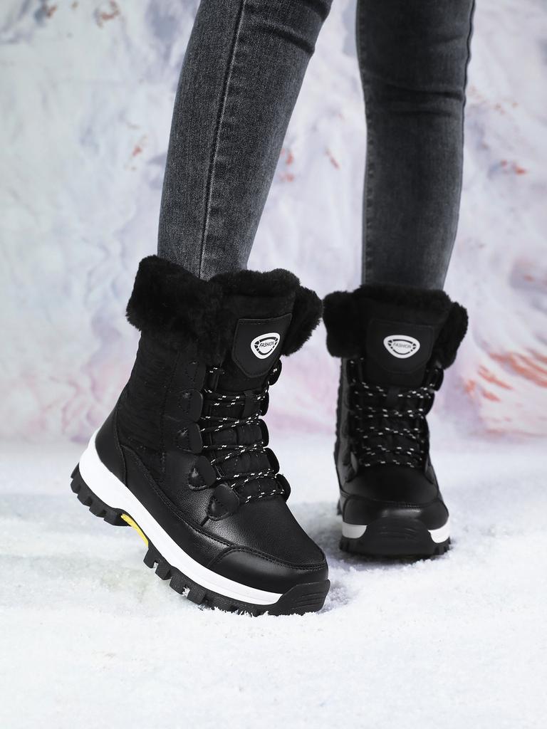 Winter Boots for Women Warm New Casual Ankle Waterproof Snow Boots Women‘’s Shoes