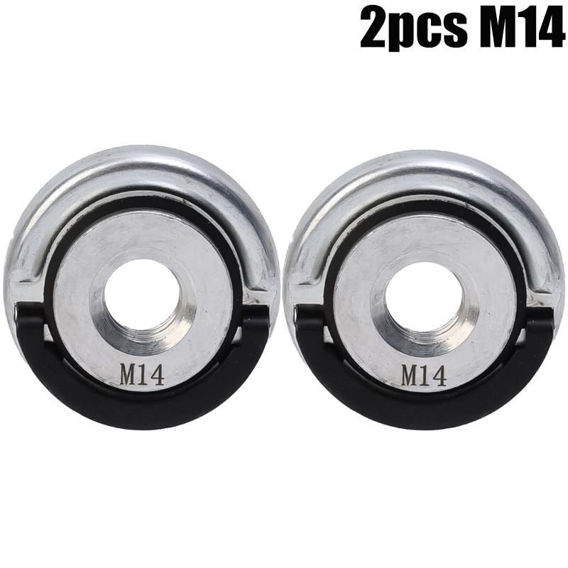 1/2 шт. M10 M14 угловая шлифовальная машина быстросъемная самоблокирующаяся пластина резьбовая угловая шлифовальная машина шлифовальный диск патрон инструмент автозапчасти