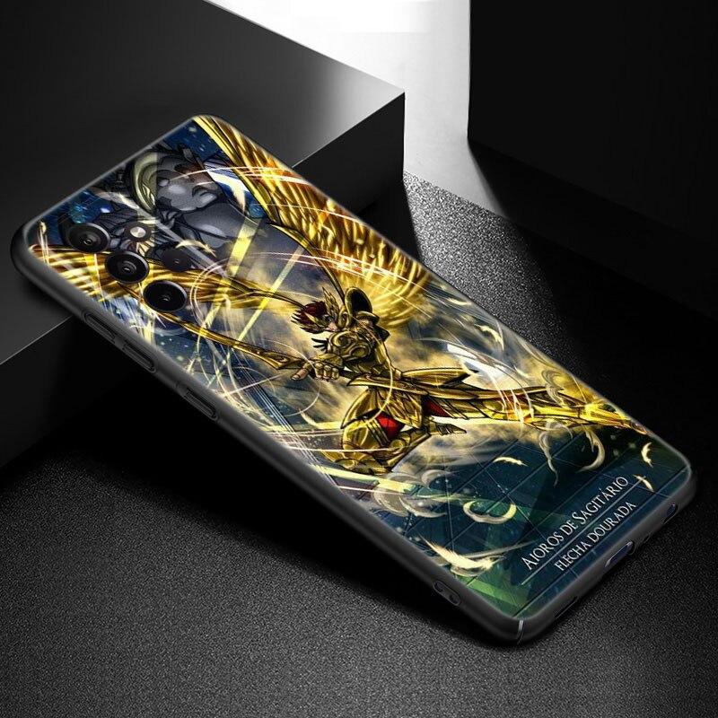 Чехол для телефона с изображением аниме Saint-Seiya для Samsung Galaxy A21 A30 A50 A52 S A13 A22 A32 A33 A53 A73 5G A11 A12 A31 A51 A70 A71 A72
