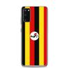 Coque Téléphone - Samsung - Galaxy S20 Plus - Drapeau Ouganda - Souple - Multicolore