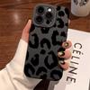 Чехол для телефона с защитой камеры, дизайн леопарда, для iPhone 16 Чехлы iPhone 17 Air 15 14 13 12 11 Pro Max 16E XS XR X 7 8 Plus Чехол