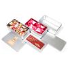 Mini Tinplate Soap Box Hairpin Metal Rectangular Iron Box Small Square Storage Jewelry Nail Beauty Candy Coin Pill Cases