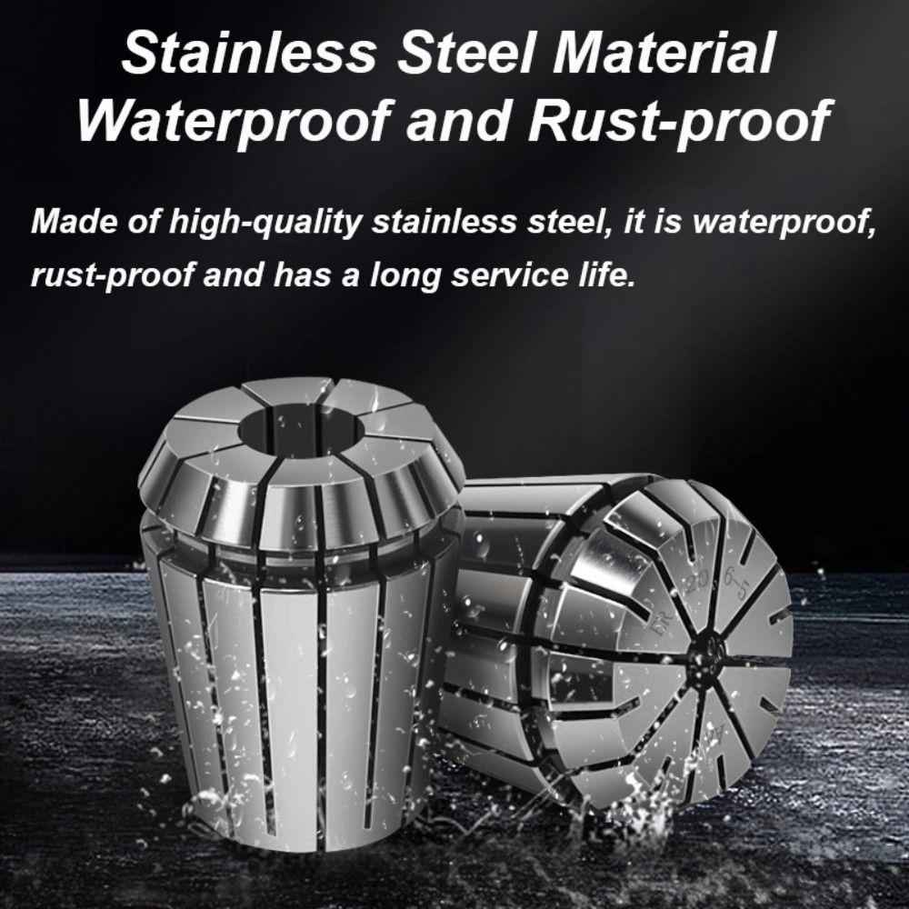 1/8" Spring Collet 1mm-8mm Milling Lathe Tool Workholding Engraving Collets CNC Engraving Machine