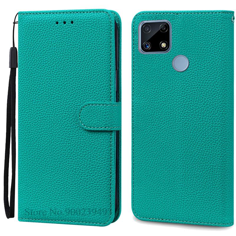 Чехол RealmeC25 C25 s C25 Y, силиконовый кожаный чехол-кошелек для OPPO Realme C25, чехол C25S Fundas для Realme C25Y, чехол Fundas