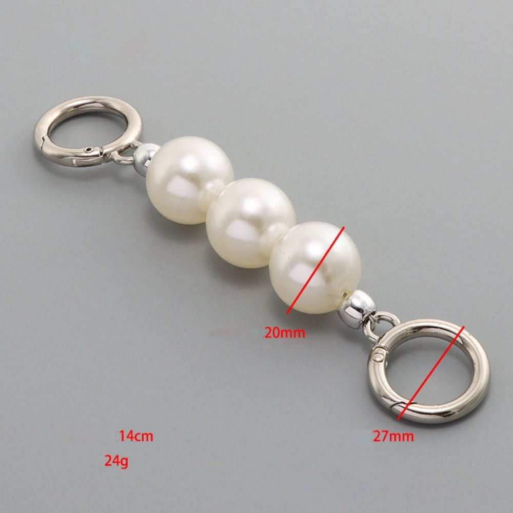 3 Colors Bags Handbag Handles 20/18cm DIY purse Replacement New Pearl Belt  Shoulder Bag Strap