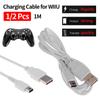 USB Charging Cable for WIIU Gamepad 1M Data Power Charger Wire Cord for Nintend WIIU Gamepad Controller