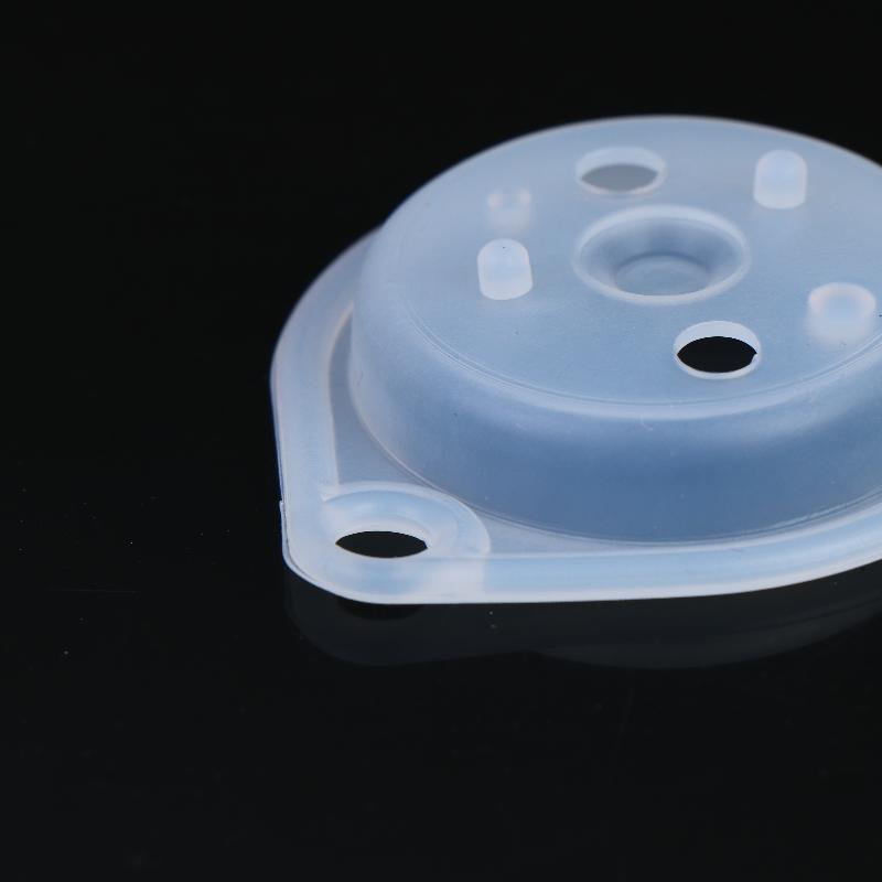 Water Heater Silicone Diaphragm 5Pcs 50mm Oval Inclined Hole Non-toxic Silica Gel for Residential Gas Water Heater Repair Parts