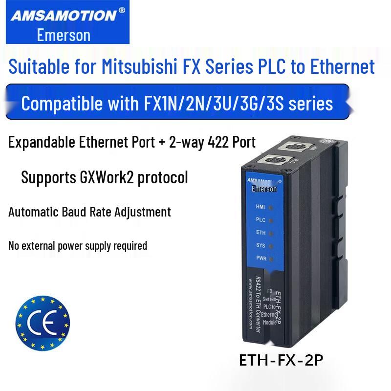 Aimaxun Mitsubishi PLC Ethernet Adapter