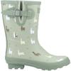 COTSWOLD Womens/Ladies Farmyard Alpaca Mid Calf Wellington Boots