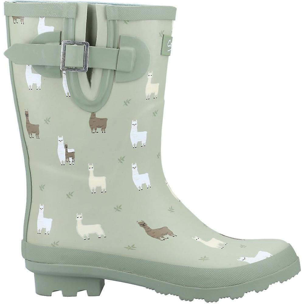 COTSWOLD Womens/Ladies Farmyard Alpaca Mid Calf Wellington Boots