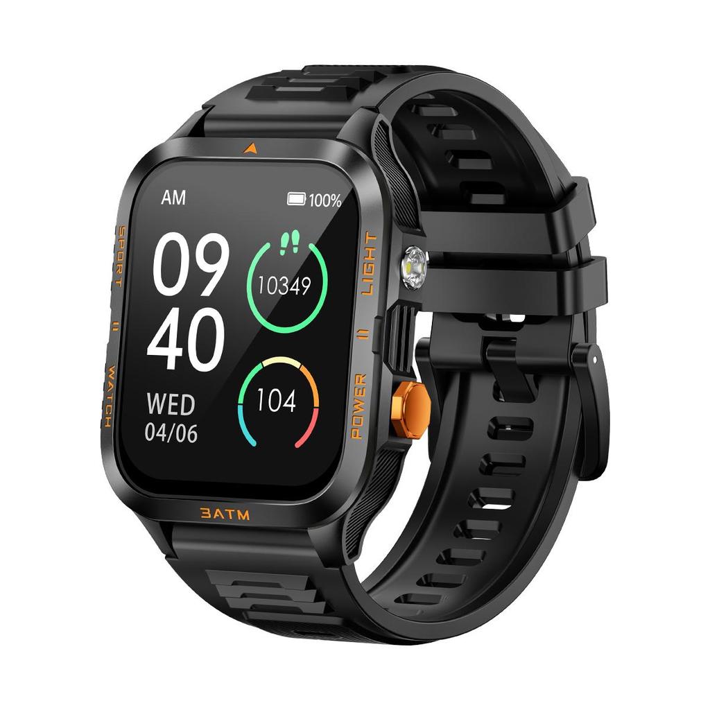 Умные часы, QTLLBT, спортивные часы на открытом воздухе, поддержка беспроводных звонков, удаленная съемка фотографий и управление музыкой, отслеживание более 100 спортивных режимов, мужской подарок