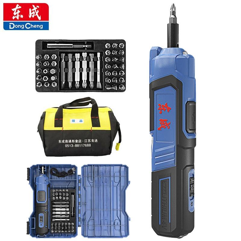 Dongcheng Electric Screwdriver Electric Batch DCPL03-5 Driver Перезаряжаемая маленькая электрическая отвертка Электрическая отвертка