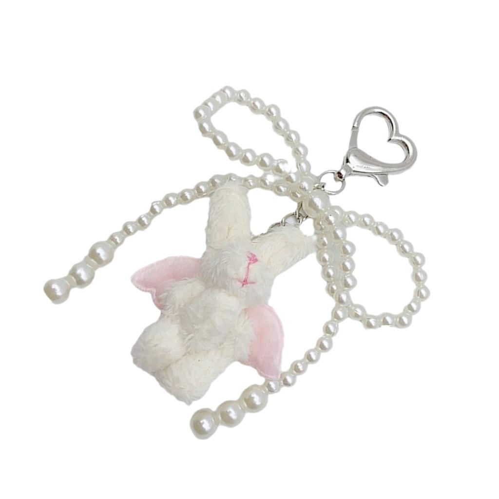 Элегантный бисерный бант брелок телефонный шарм уникальный брелок плюшевый кулон в виде животного сумка аксессуар для кошелька рюкзак