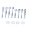 12PcsSet Engine Stand Bolt Gasket Kit 551412 Replacement for GM LS LT Series Engines