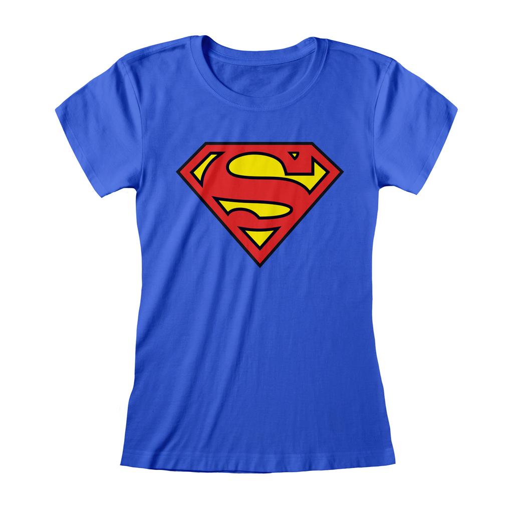 Superman Womens/Ladies Logo T-Shirt