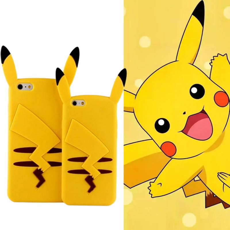 Силиконовый чехол для телефона Pokemon Pikachu для Samsung Galaxy Note3 с ударопрочной защитой