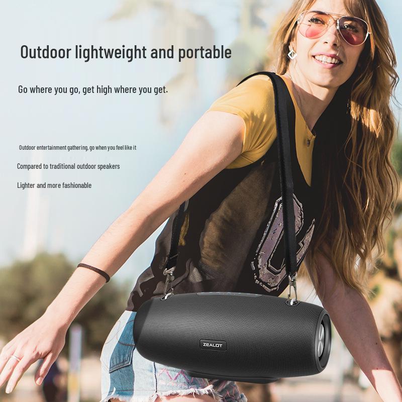 Fanatic S67 60 Вт Bluetooth Портативная уличная колонка с сабвуфером