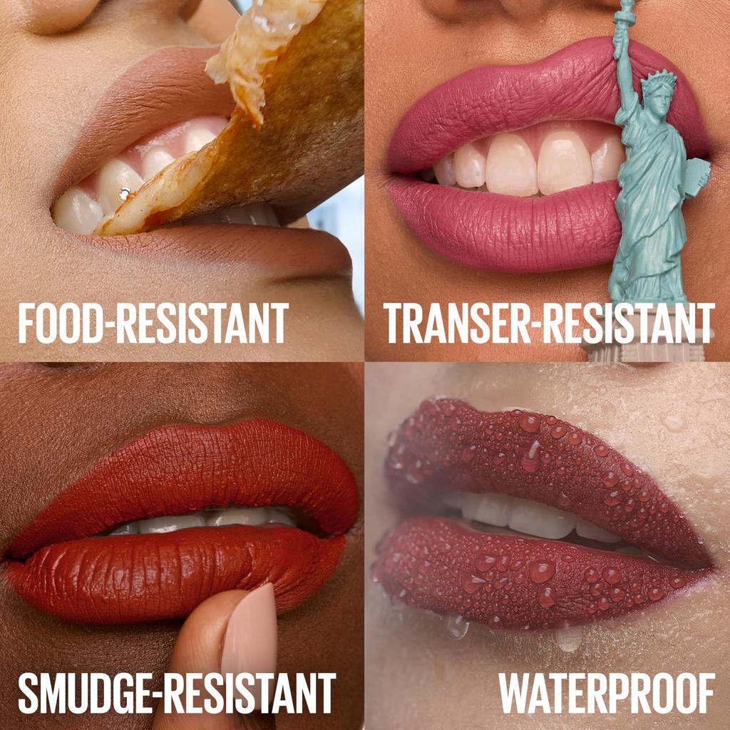 Maybelline SuperStay Matte Ink Жидкая помада Thrill Seeker Стойкое матовое покрытие Высокопигментированный цвет