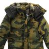 Unused THE NORTH FACE Camouflage Novelty Windstopper Brooks Range Light Down Parka Men's Used